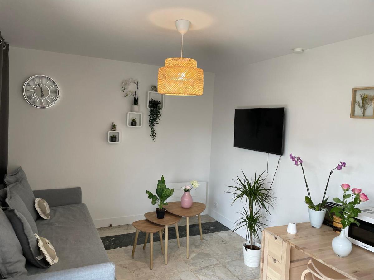 Joli T2, Terrasse Et Jardin, Ideal Pour Familles, A 15 Min De L'Aeroport Roissy Cdg Tremblay-en-France Buitenkant foto