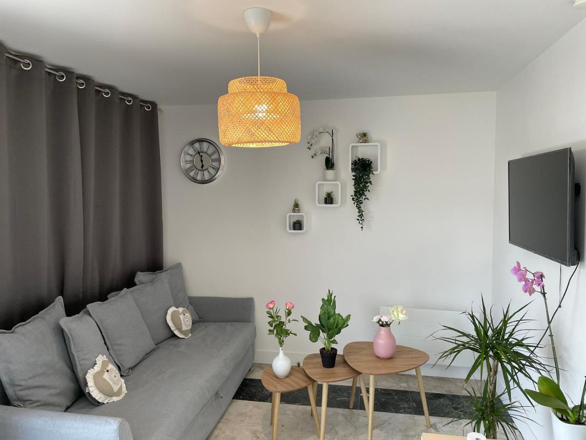 Joli T2, Terrasse Et Jardin, Ideal Pour Familles, A 15 Min De L'Aeroport Roissy Cdg Tremblay-en-France Buitenkant foto